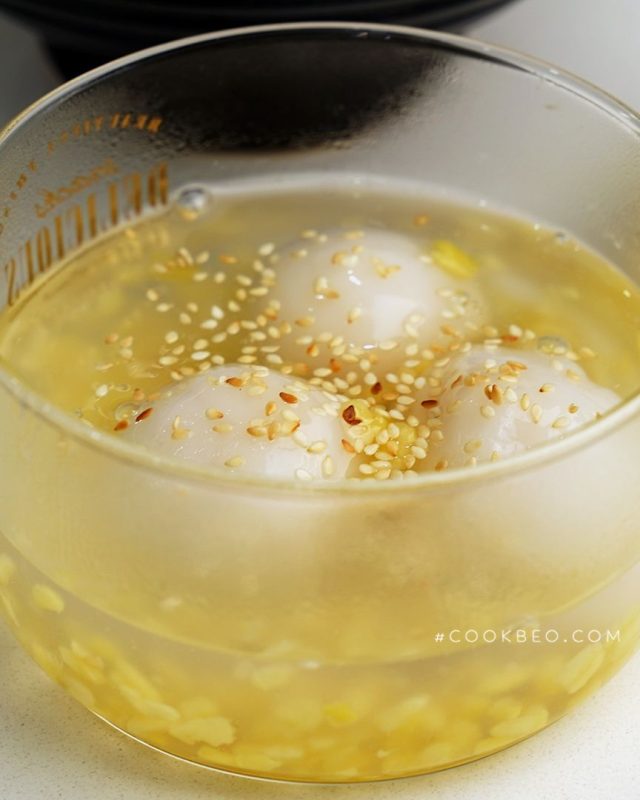 cách làm bánh trôi nước